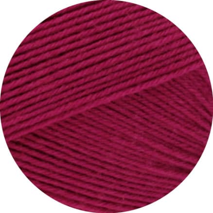 Lana Grossa Meilenweit 100 Merino Extrafine Uni Garn 2442 Mörkröd