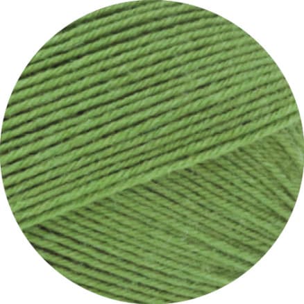 Lana Grossa Meilenweit 100 Merino Extrafine Uni Garn 2450 Äppelgrön