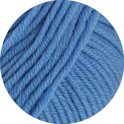 Lana Grossa Cool Wool Superbig Uni Garn 20 Himmelsblå