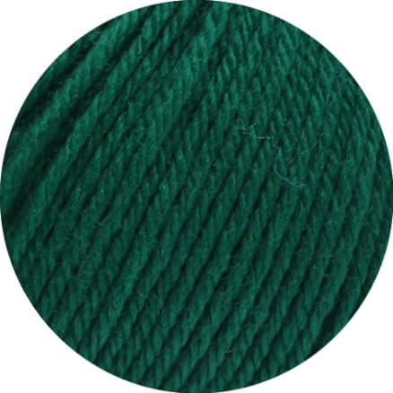 Lana Grossa Merino Uno Garn 22 Flaskgrön