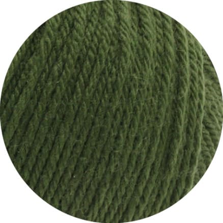 Lana Grossa Merino Uno Garn 20 Olivgrön