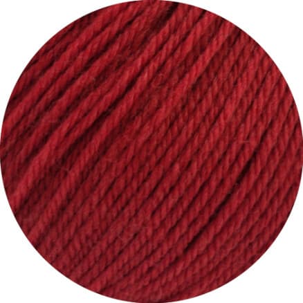 Lana Grossa Merino Uno Garn 82 Mörkröd