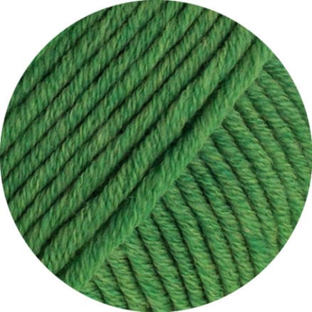 Lana Grossa Cool Wool Superbig Melange Garn 211 Grön Melange
