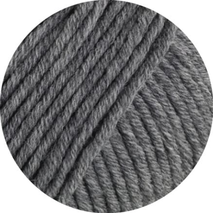 Lana Grossa Cool Wool Superbig Melange Garn 217 Mellangrå Melange