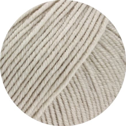 Lana Grossa Garn Cool Wool Melange 491 Gråbeige
