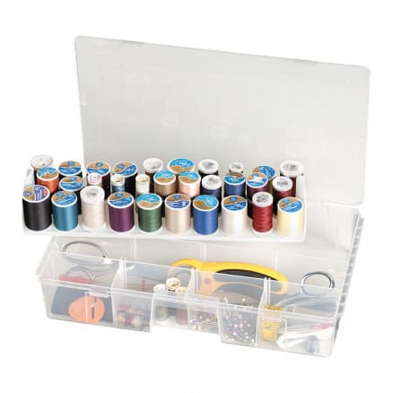 ArtBin Plastlåda till sytråd och tillbehör Transparent 40x24x8cm