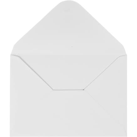 Kuvert, kuvertstl. 11,5x16 cm, 110, vit, 10 st./ 1 förp.