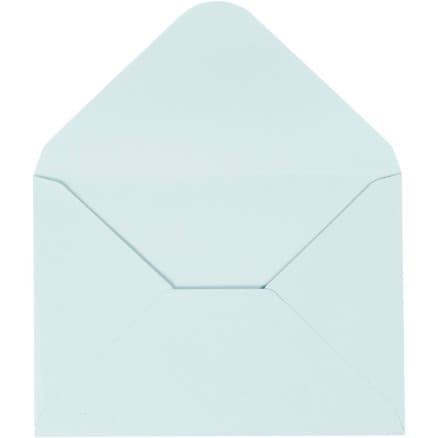 Kuvert, kuvertstl. 11,5x16 cm, 110, ljusblå, 10 st./ 1 förp.