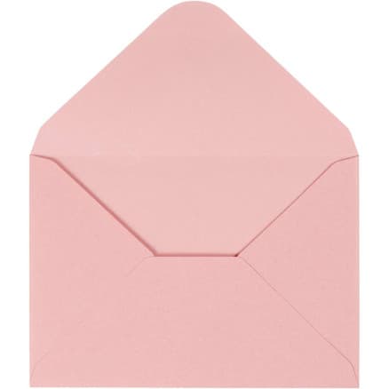 Kuvert, kuvertstl. 11,5x16 cm, 110, ljusröd, 10 st./ 1 förp.