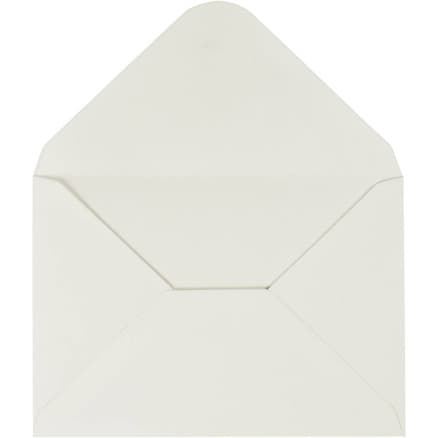 Kuvert, kuvertstl. 11,5x16 cm, 110, råvit, 10 st./ 1 förp.