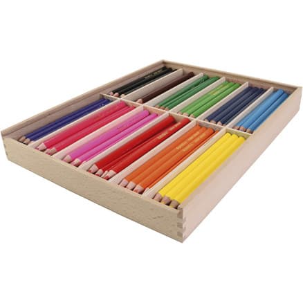 Colortime Färgpennor, kärna 5 mm, mixade färger, 144 st., 12x12 st./ 1 förp.