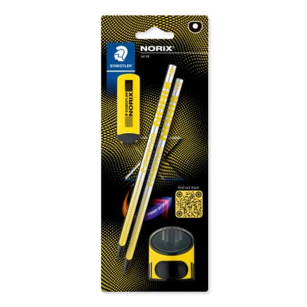 Staedtler Norix HB pennset - gult