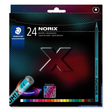 Staedtler Norix färgpennor - 24 st.