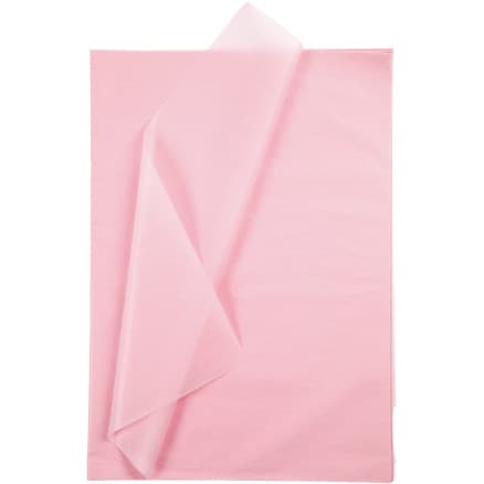 Silkespapper, ark 50x70 cm, 17 g, ljusrosa, 25 ark/ 1 förp.