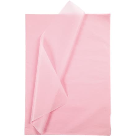 Silkespapper, ark 50x70 cm, 17 g, ljus Rosa, 10 ark/1 frp.