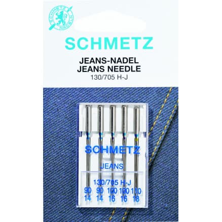 Schmetz Jeans 100 Symaskinsnålar - 5 st.