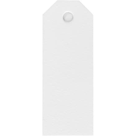 Manillamärken, stl. 3x8 cm, 220 g, vit, 20 st./ 1 förp.