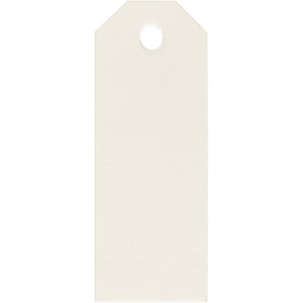 Manillamärken, stl. 3x8 cm, 220 g, råvit, 20 st./ 1 förp.
