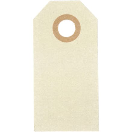 Manillam�rken, stl. 3x6 cm, 250 g, cream, 30 st./ 1 f�rp.