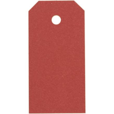 Manillamärken, stl. 4x8 cm, 250 g, röd, 1000 st./ 1 förp.