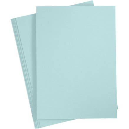 Papper, A4, ark 210x297 mm, 80 g, ljusblå, 20 st./ 1 förp.