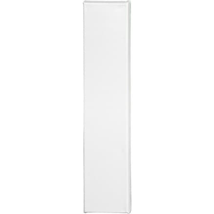 Canvas / Målarduk, D: 1,6 cm, storlek 10x50 cm, 360 g, vit, 1 st.