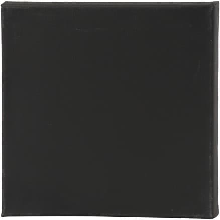 Målarduk, stl. 30x30x1,6 cm, 360 g, svart, 1 st.
