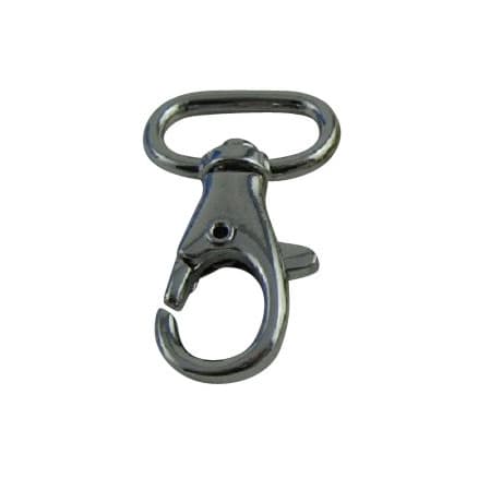 Karbinhake Nickel 40x15mm - 1 st