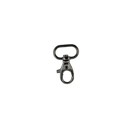 Karbinhake Gun metal 42x20mm - 1 st.