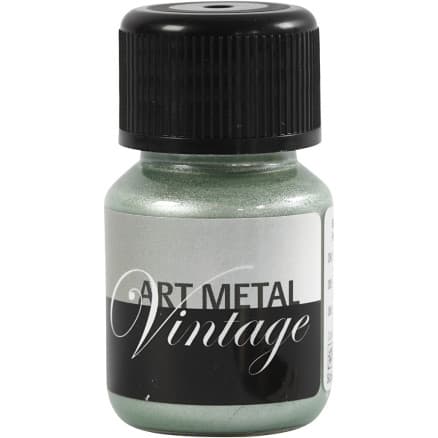 Art Metal Färg, pärlgrön(5097), 30 ml/ 1 flaska