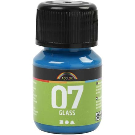 A-Color Glas, turkos, 30 ml/ 1 flaska