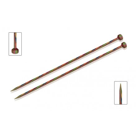 KnitPro Symfonie Stickor / Jumperstickor Björk 25cm 3.00mm / 9.8in US2Â½
