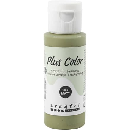 Plus Color Hobbyfärg, eucalyptus, 60 ml/ 1 flaska