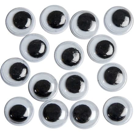 Rörliga Ögon, ej självhäftande, Dia. 8 mm, 40 st./ 1 förp.