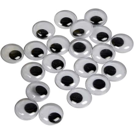 Rörliga Ã–gon, ej självhäftande, Dia. 14 mm, 30 st./ 1 förp.
