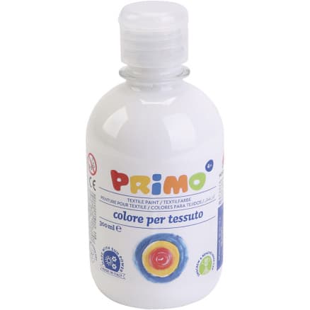 Textilfärg, vit, 300 ml/ 1 flaska