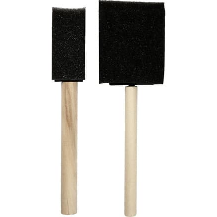 Skumborstar, L: 15,5-16 cm, B: 25+50 mm, 2 st / 1 frp.