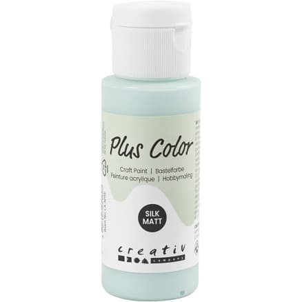 Plus Color Hobbyfärg, mintgrön, 60 ml/ 1 flaska