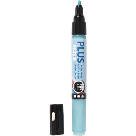 Plus Color Tusch, L: 14,5 cm, spets 1-2 mm, turkos, 5,5 ml, 1 st.