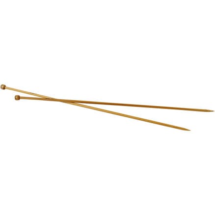 Stickor, L: 35 cm, storlek 4,5 mm, 1 par