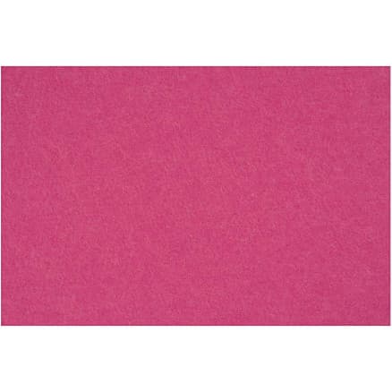 Hobbyfilt, ark 42x60 cm, tjocklek 3 mm, rosa, 1 ark
