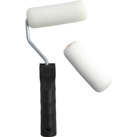 Målarrullar med handtag, B: 10 cm, 1 set