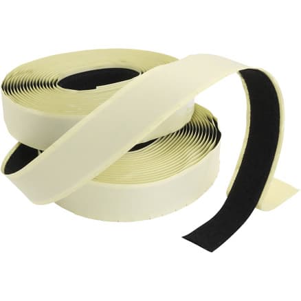 Kardborre, tjocklek 2 cm, svart, 25 m/ 1 förp.