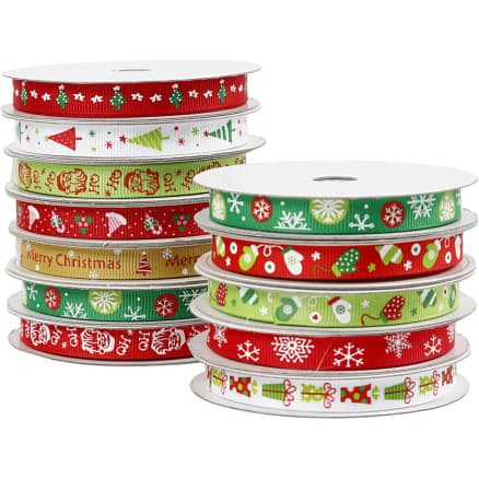 Julband, B: 10 mm, 36 m, 12x3 m/ 1 förp.