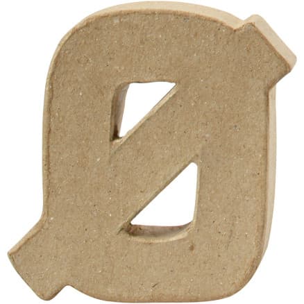 Bokstav, Ø, H: 10 cm, tjocklek 2 cm, 1 st.