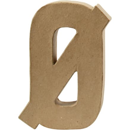 Brev, Ø, H: 20,5 cm, B: 14,5 cm, tjocklek 2,5 cm, 1 st.