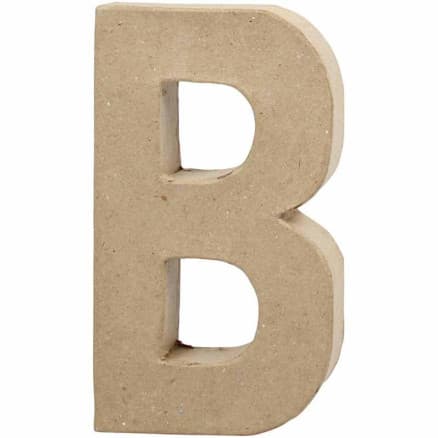 Brev, B, H: 20,5 cm, B: 11,5 cm, tjocklek 2,5 cm, 1 st.