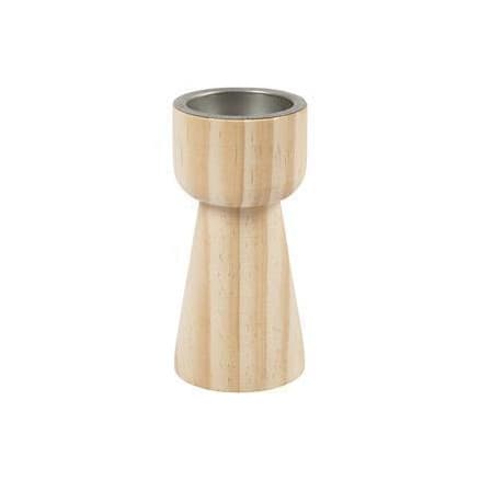 Ljusstake, H: 11 cm, diam. 5,5 cm, 1 st.