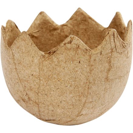 Äggskal, H: 4 cm, diam. 5 cm, 1 st.