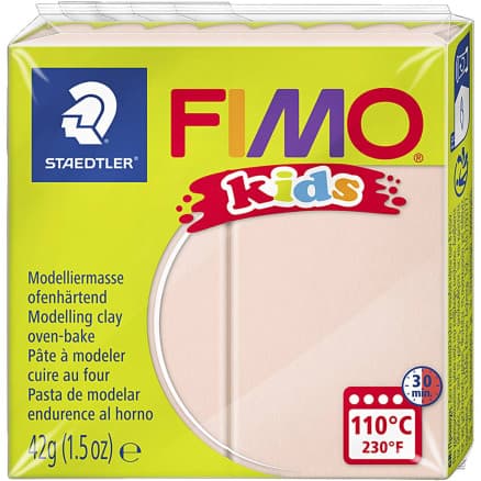 FIMOÂ® Kids Clay, ivory, 42 g/ 1 förp.